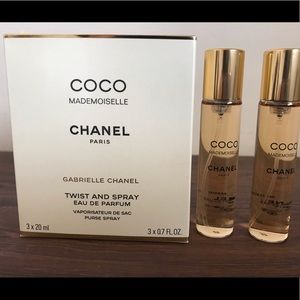 Coco Mademoiselle Travel Spray Refill (2 vials)
